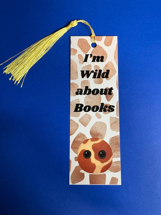 Bookmark - I’m Wild About Reading